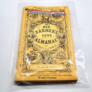 Vintage The Old Farmers Almanac Softcover Book 1976 Bicentennial Issue